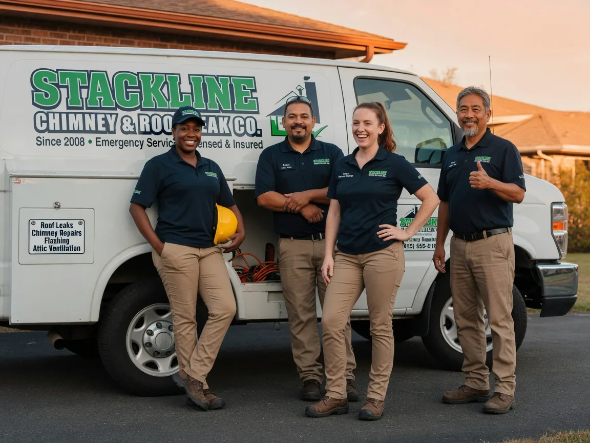 Chimney flashing repair company in Wyoming, RI